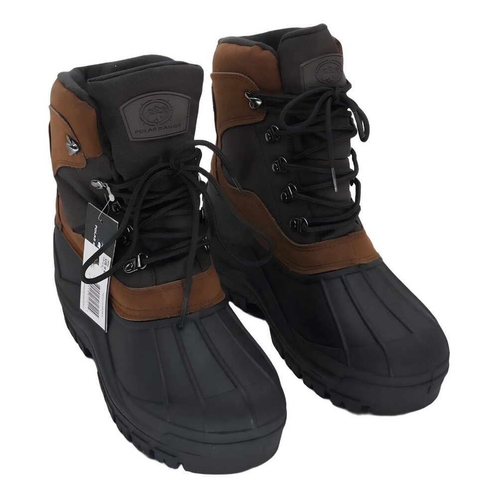 Polar Range Peak Cold Weather Men's Brown Boots Size 9